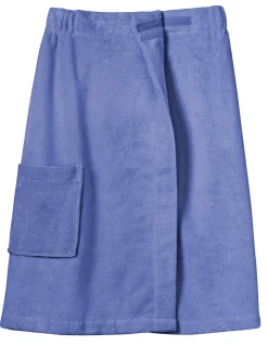 Nachtwäsche|Plantier Saunakilt blau