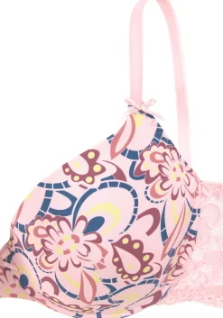Bhs|Nuance Schalen-BH rosa-bedruckt