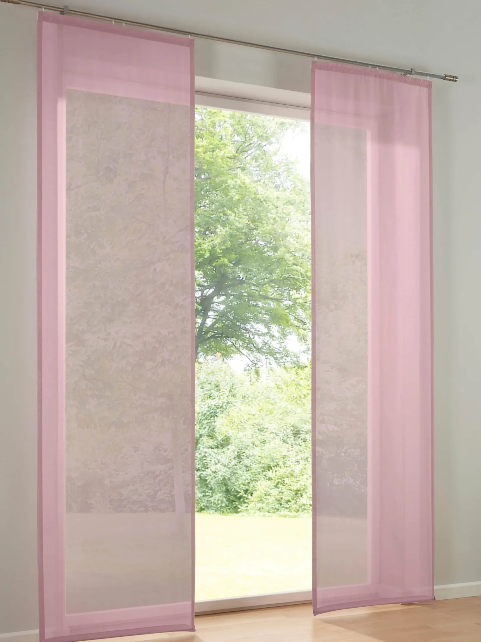 Gardinen & Rollos|heine home Schiebevorhang mauve