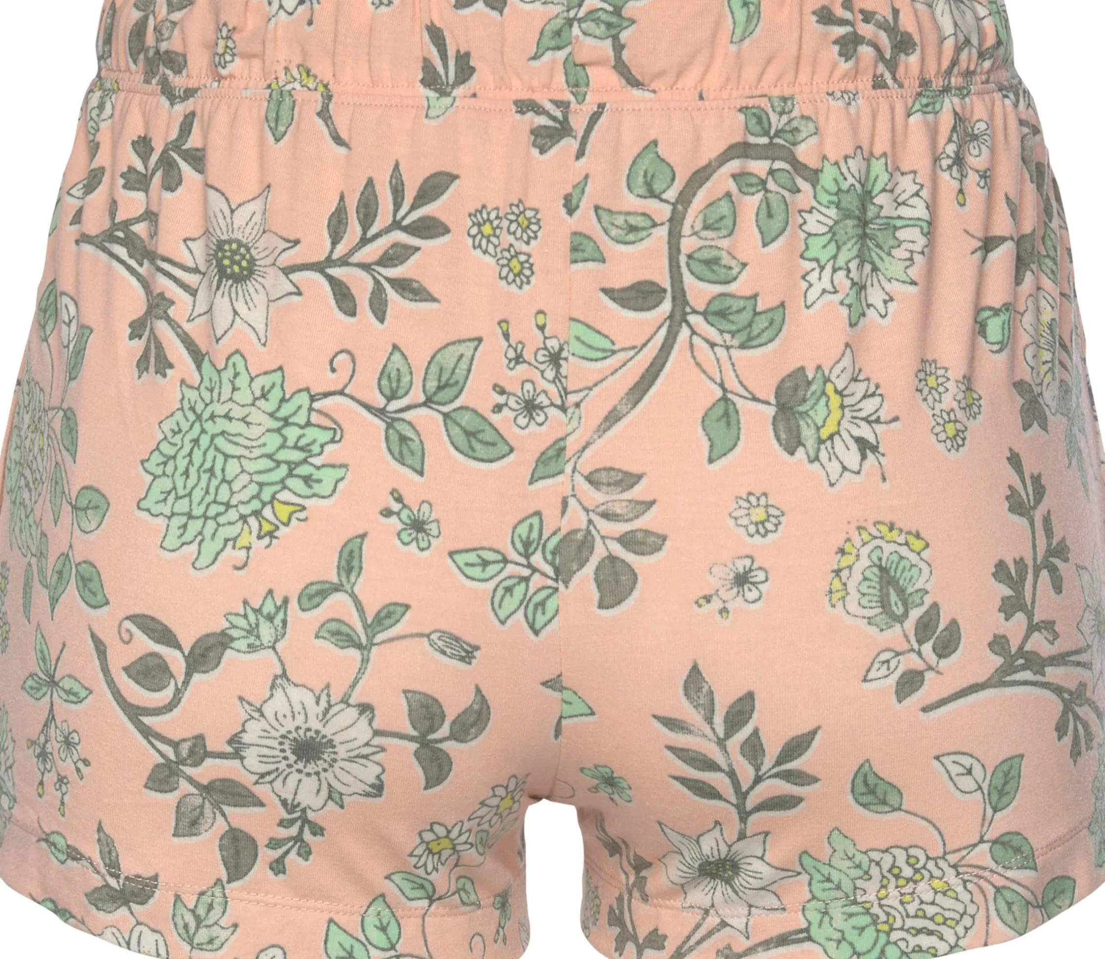 Nachtwäsche|LASCANA Schlafshorts rosa