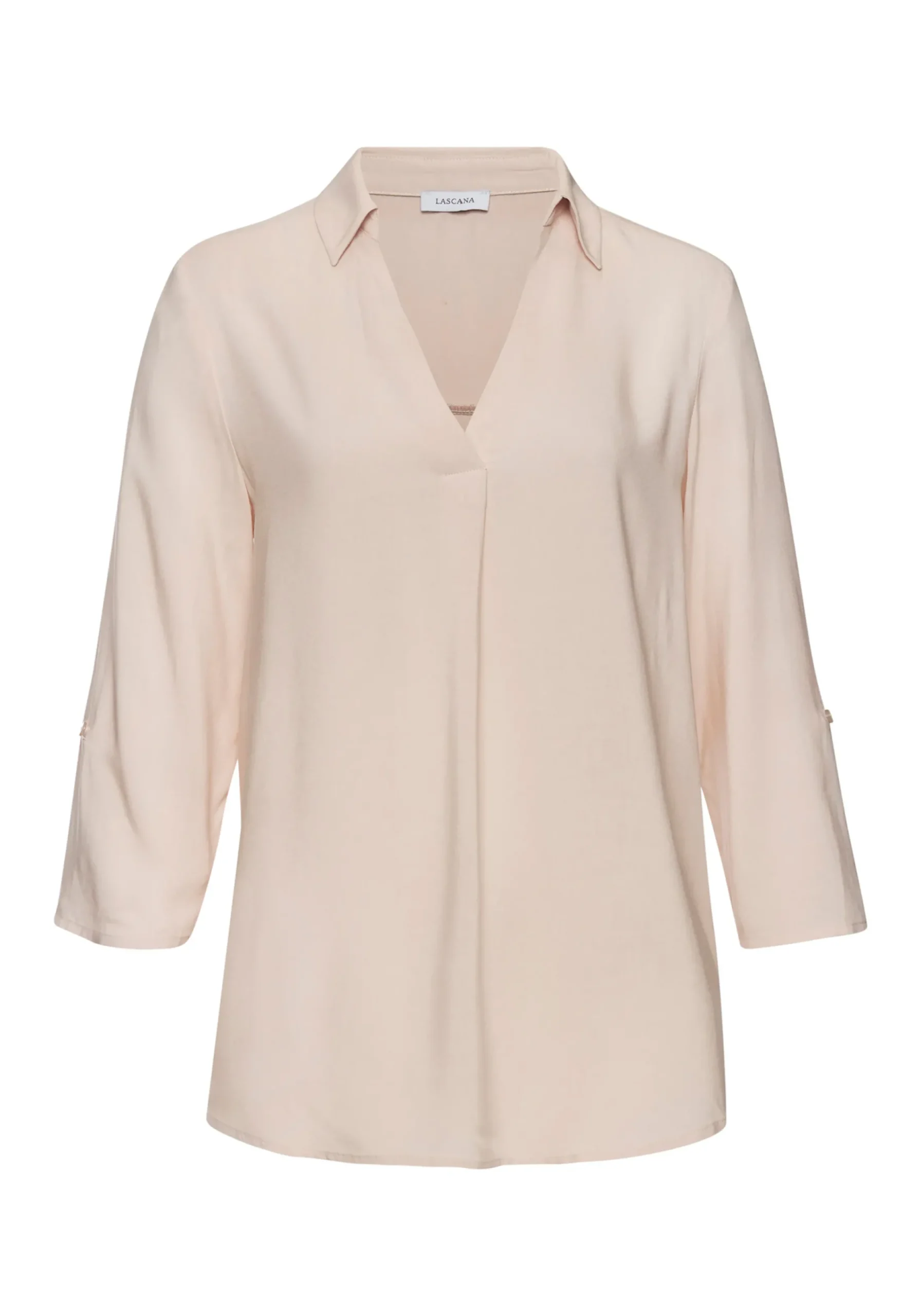 Blusen|LASCANA Schlupfbluse champagner