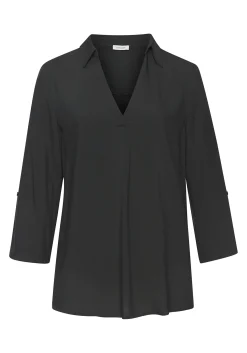 Blusen|LASCANA Schlupfbluse petrol