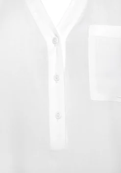 Blusen|LASCANA Schlupfbluse weiß