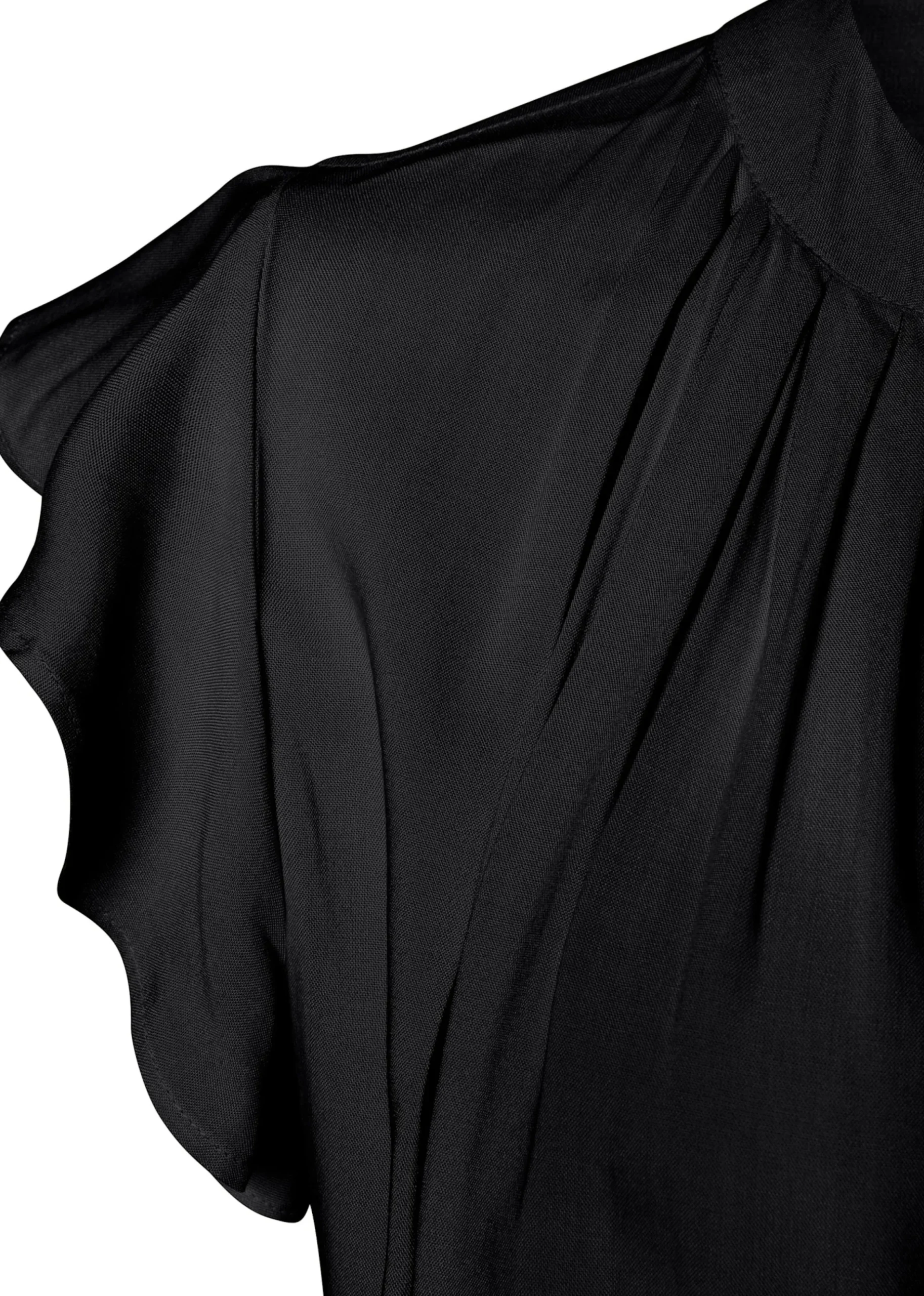 Strandmode|Blusen|LASCANA Schlupfbluse schwarz