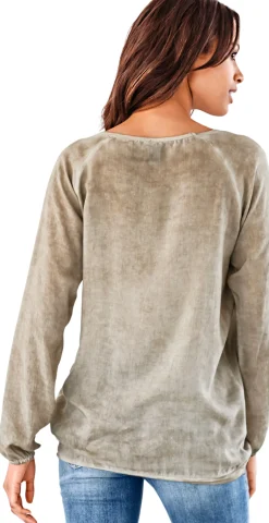 Blusen|heine Schlupfbluse sand