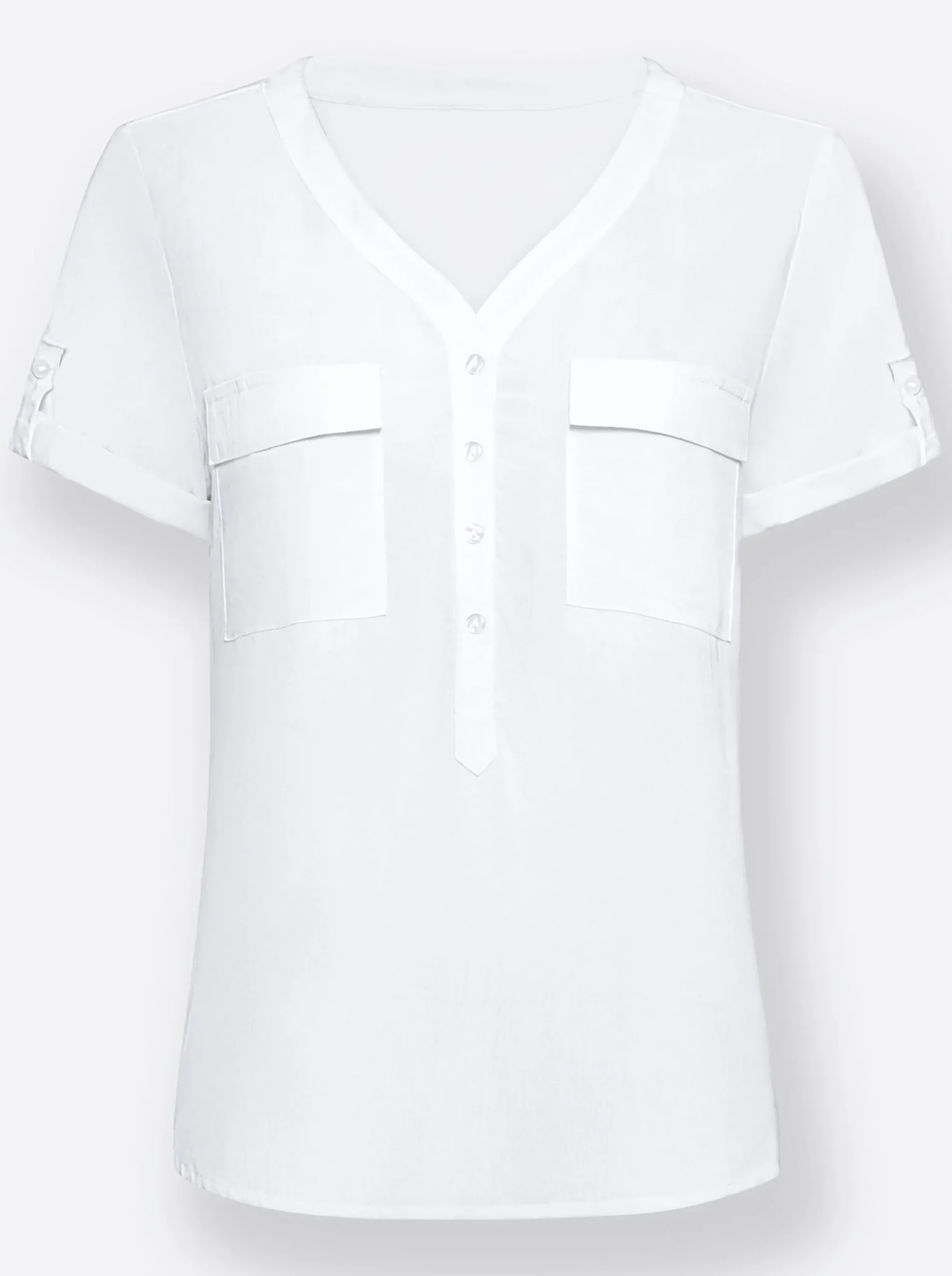 Blusen| Schlupfbluse ecru