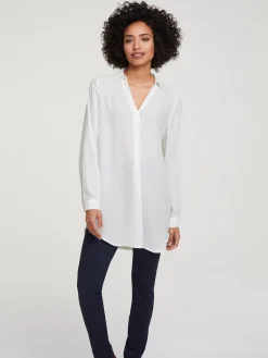 Blusen|heine Schlupf-Bluse offwhite
