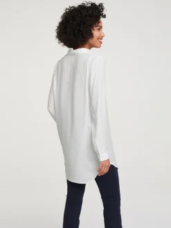 Blusen|heine Schlupf-Bluse offwhite