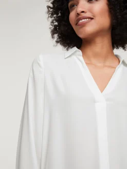Blusen|heine Schlupf-Bluse offwhite