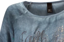 Blusen|heine Schlupfbluse jeansblau