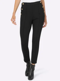 Hosen|heine Schlupfhose schwarz