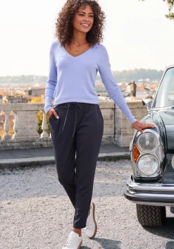 Strandmode|LASCANA Schlupfhose marine