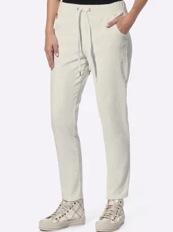 Hosen|heine Schlupfhose ecru