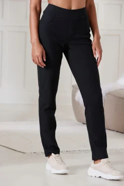 Hosen|H.I.S Schlupfhose schwarz