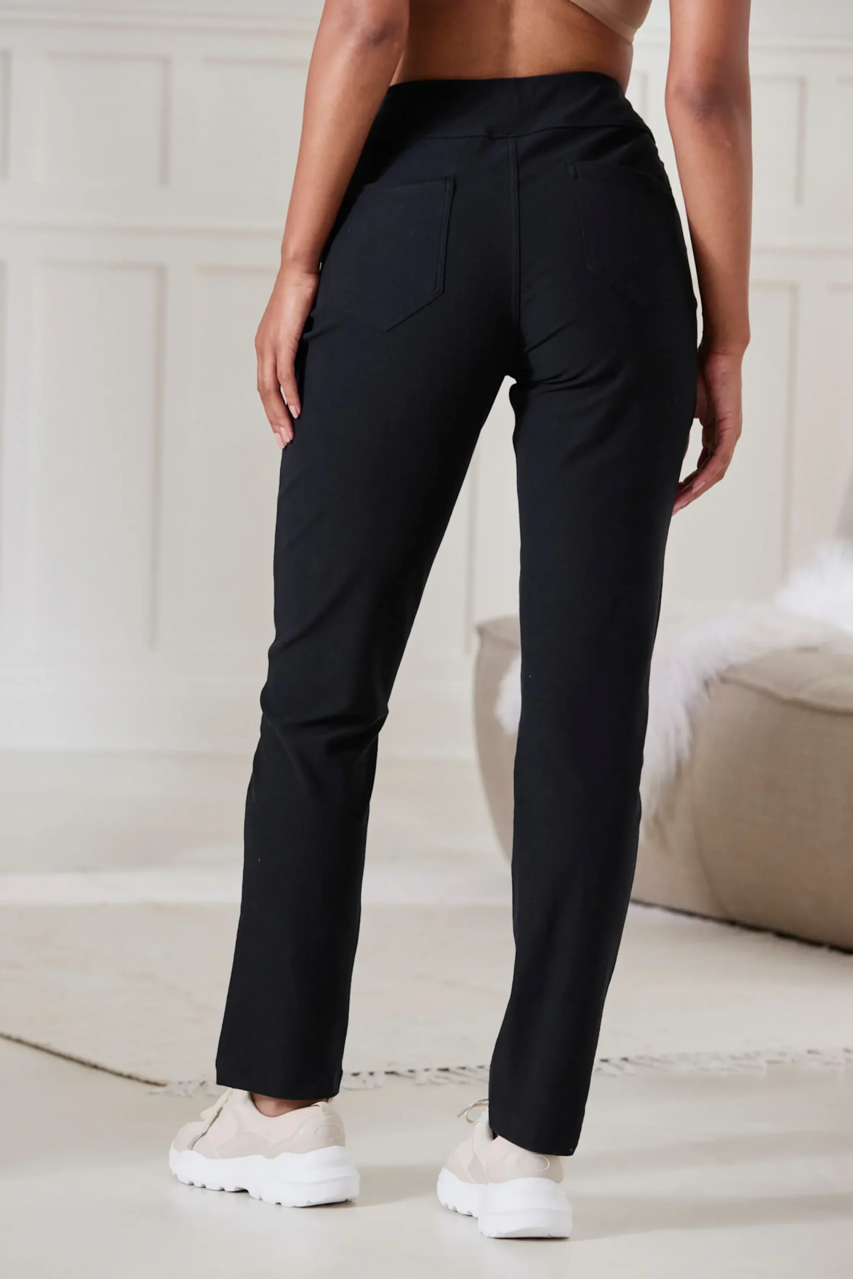 Hosen|H.I.S Schlupfhose schwarz