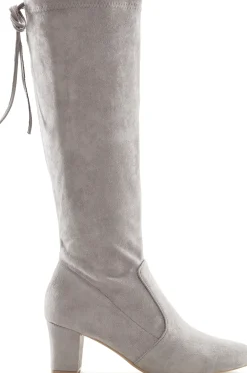 Stiefel|LASCANA Schlupfstiefel grau