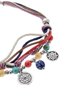 Schmuck|LASCANA Schmuckset blau-rot-weiß/rot/weiß