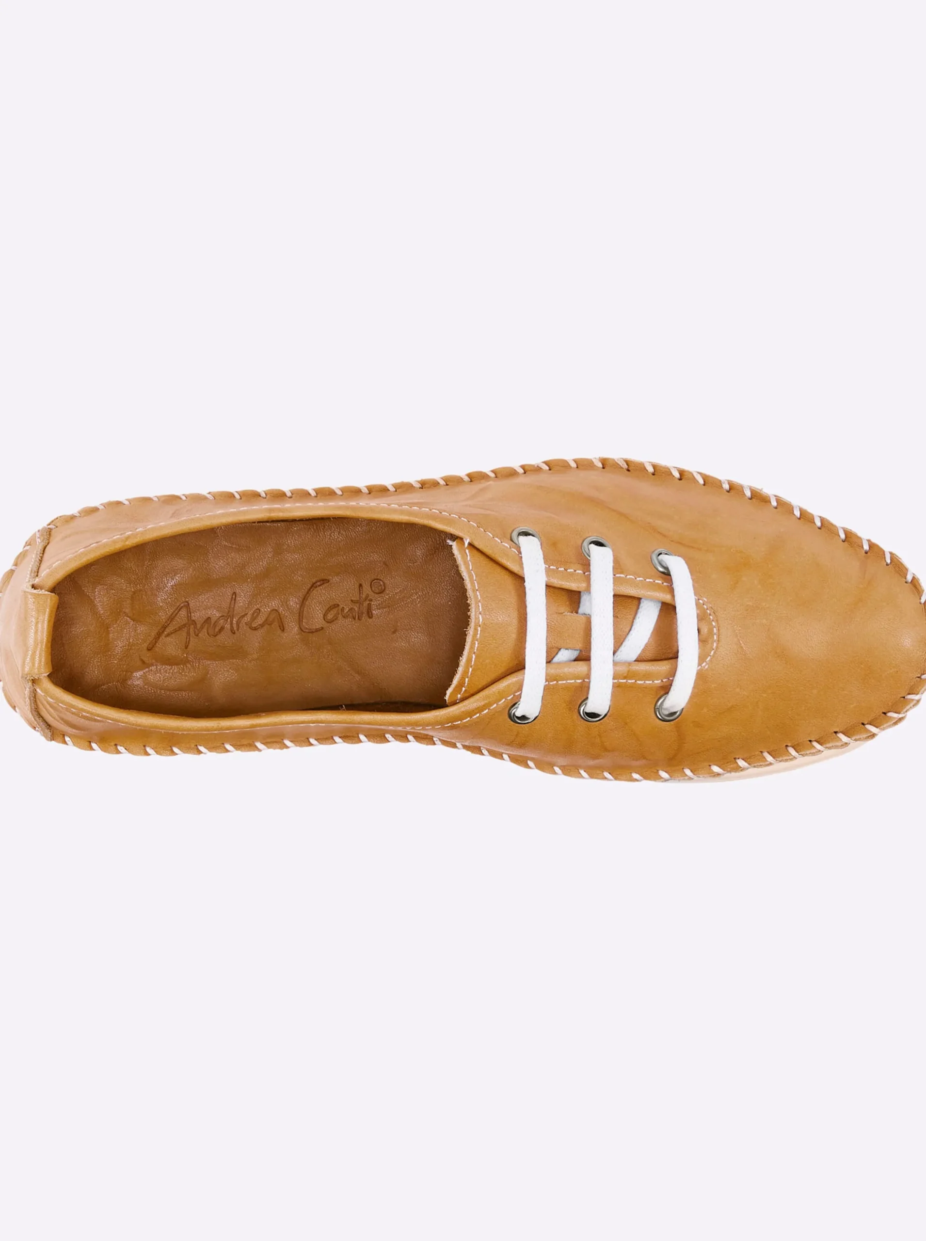 Sneakers & Schnürer|Andrea Conti Schnürer gelb