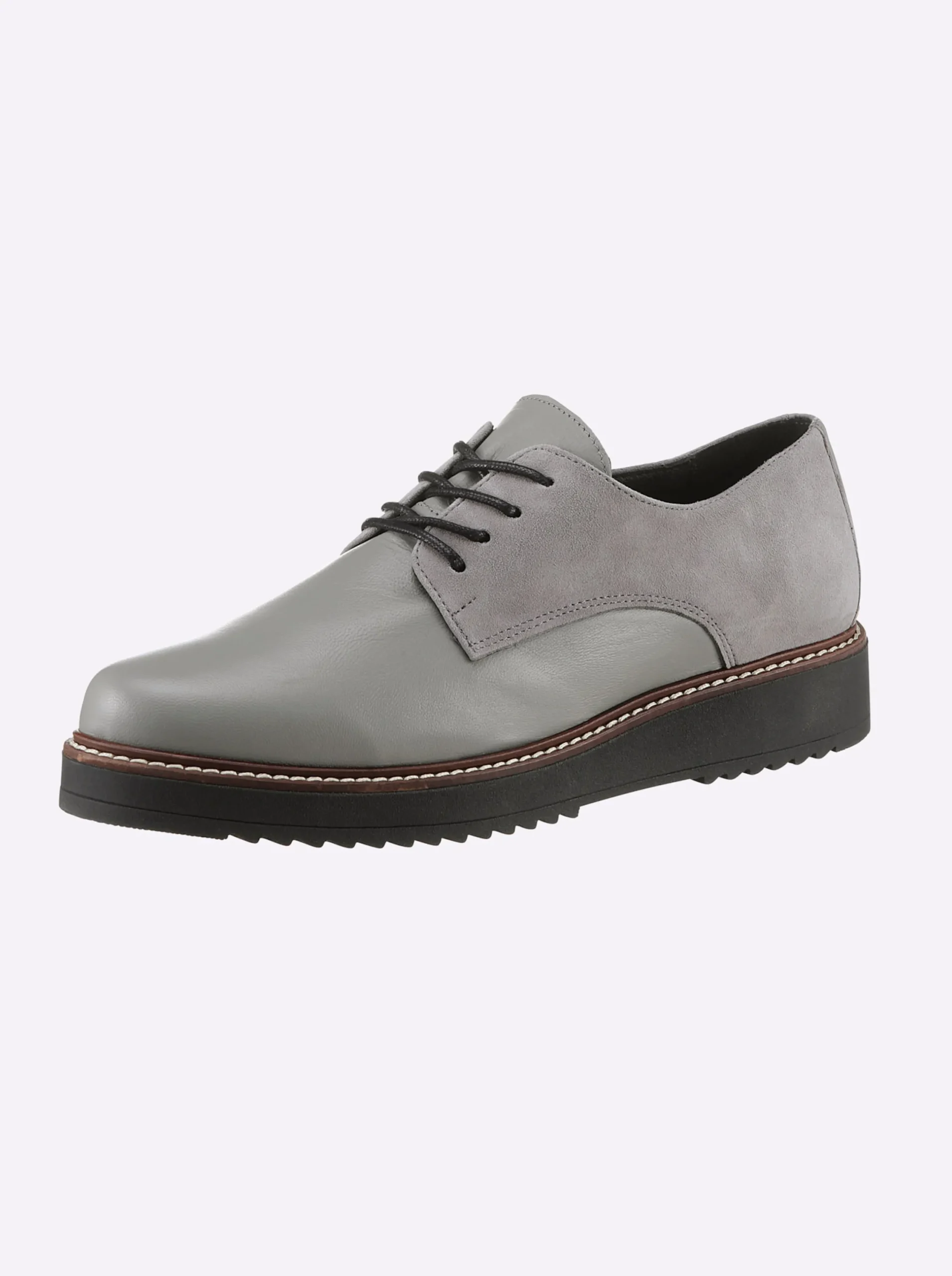 Sneakers & Schnürer|heine Schnürer grau