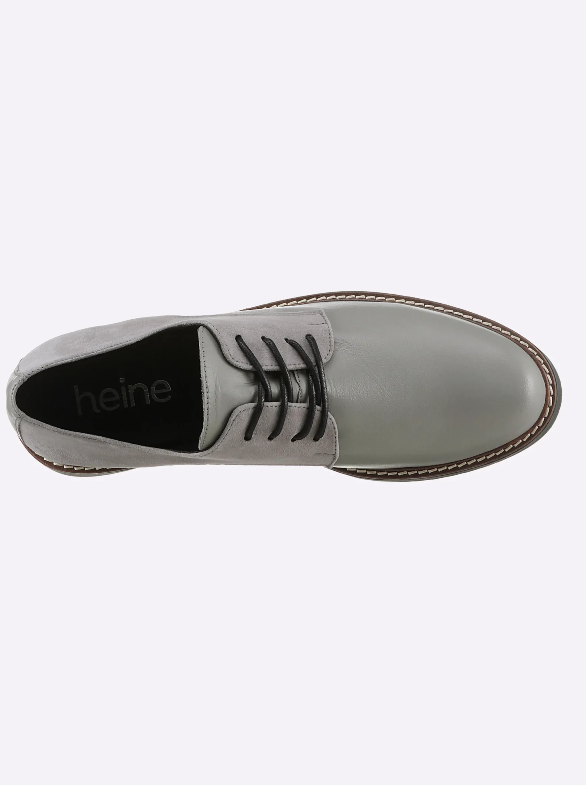 Sneakers & Schnürer|heine Schnürer grau