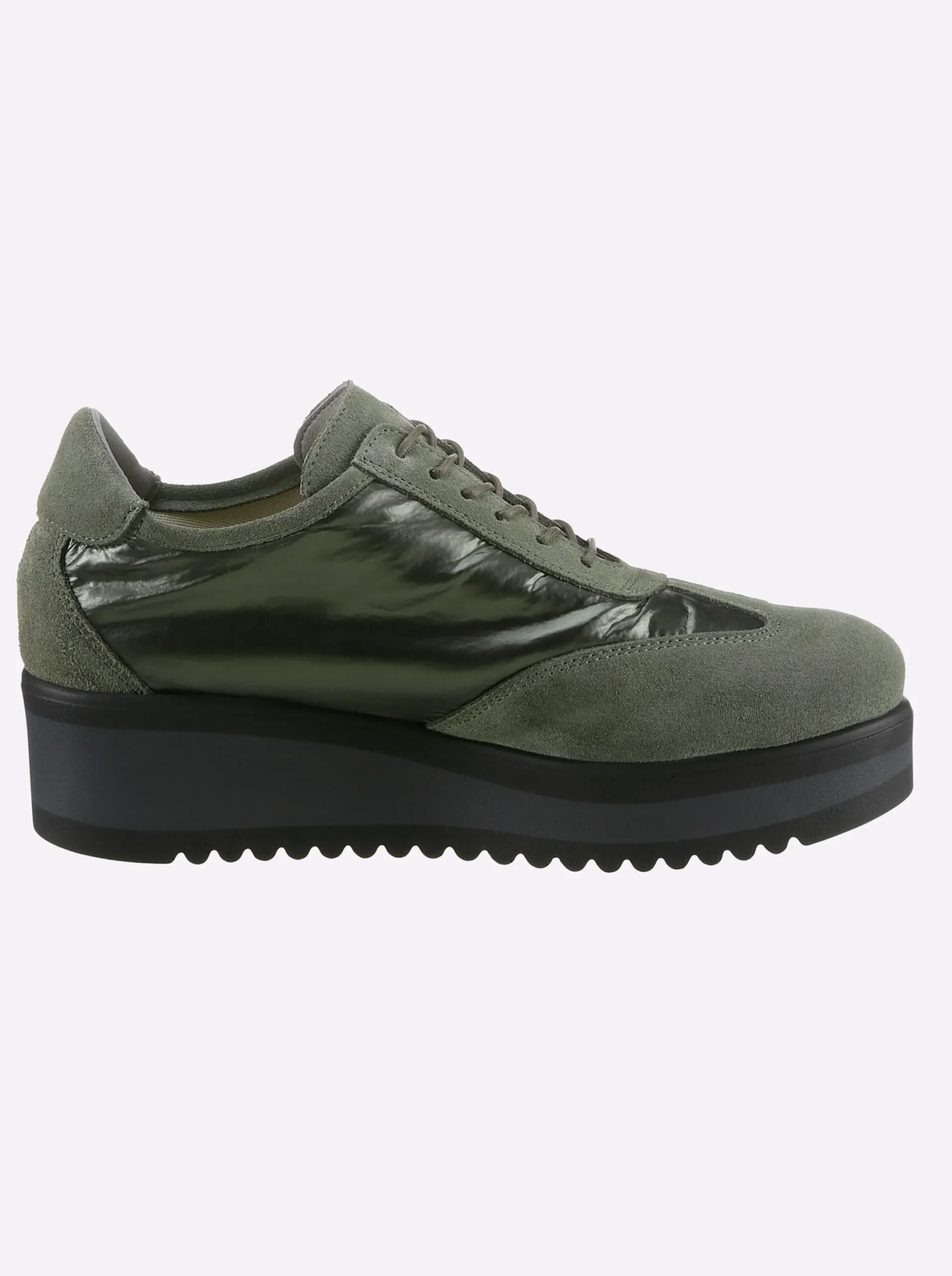 Sneakers & Schnürer|heine Schnürer khaki