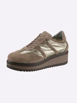 Sneakers & Schnürer|heine Schnürer taupe