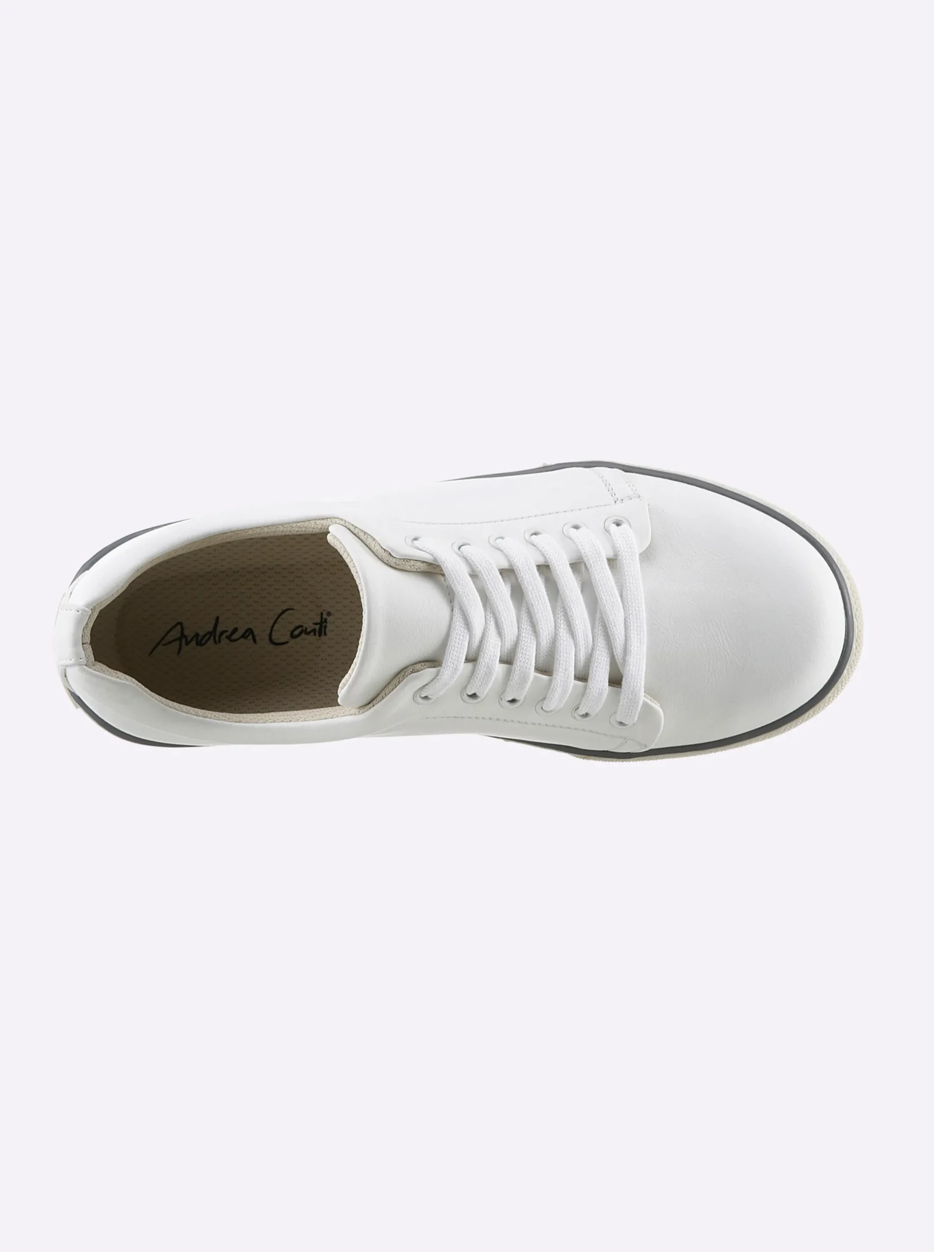 Sneakers & Schnürer|Andrea Conti Schnürer weiß