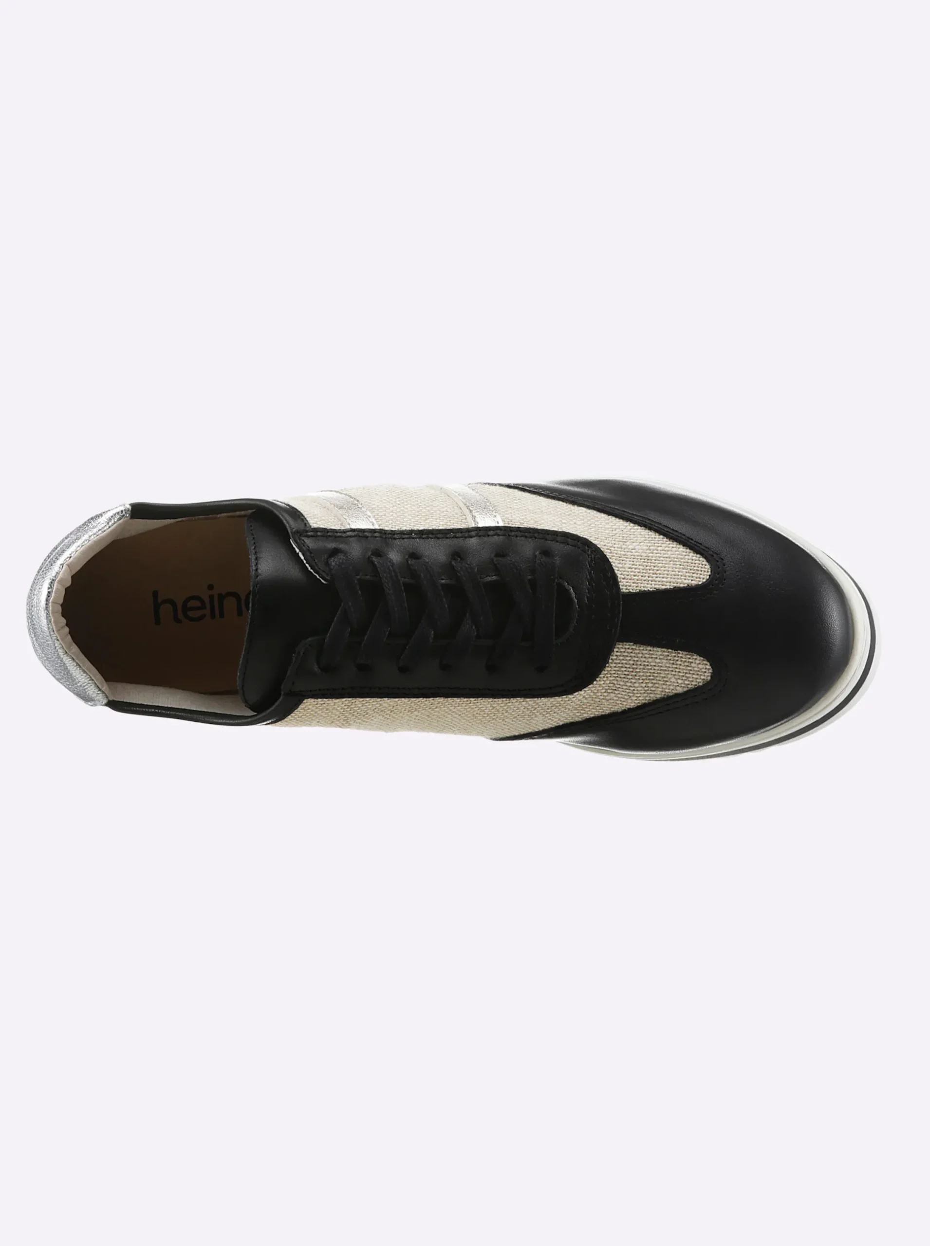 Sneakers & Schnürer|heine Schnürer schwarz-sand