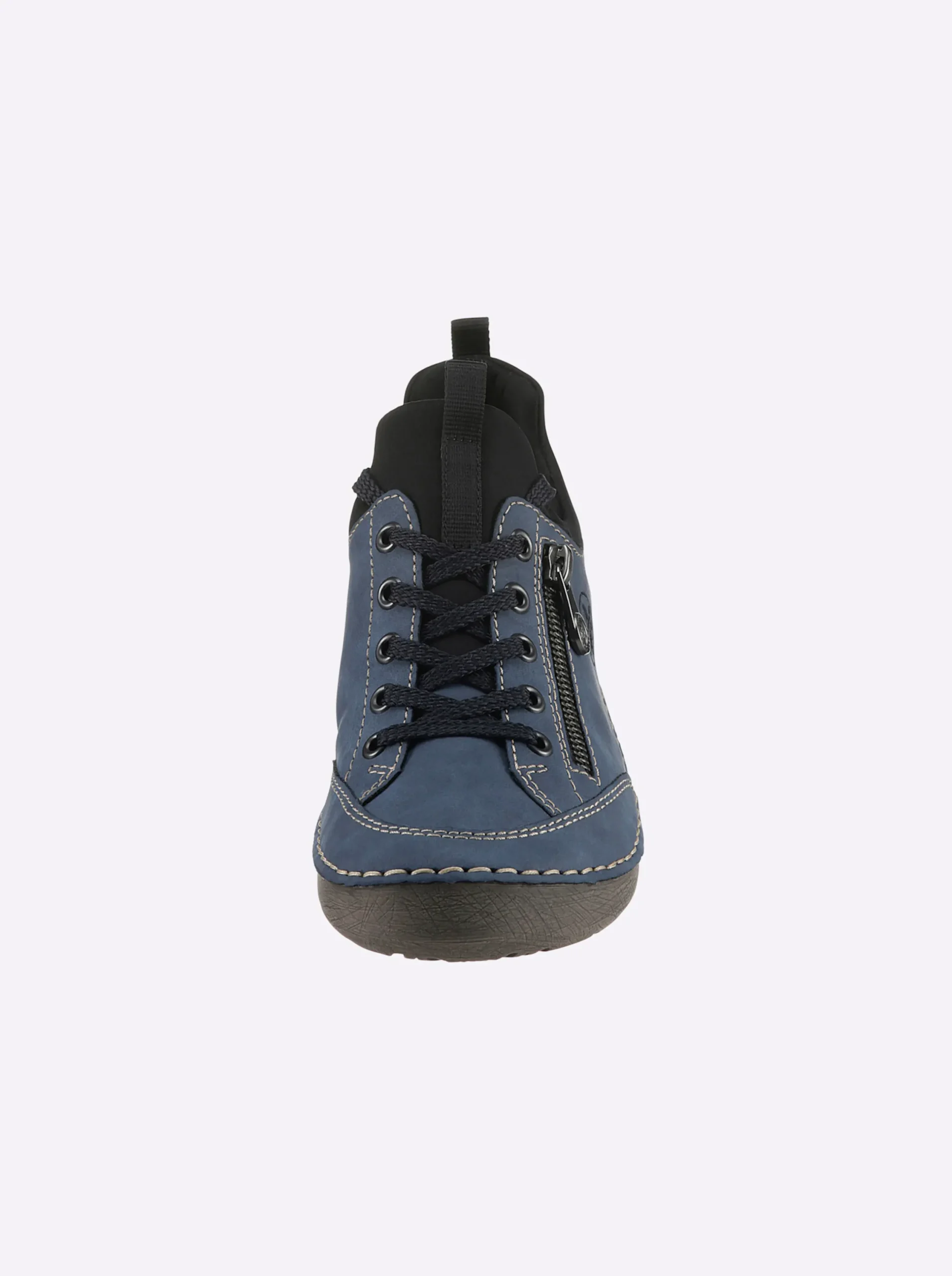 Sneakers & Schnürer|Rieker Schnürschuh mittelblau
