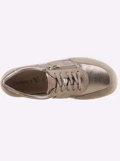 Sneakers & Schnürer|Caprice Schnürschuh taupe