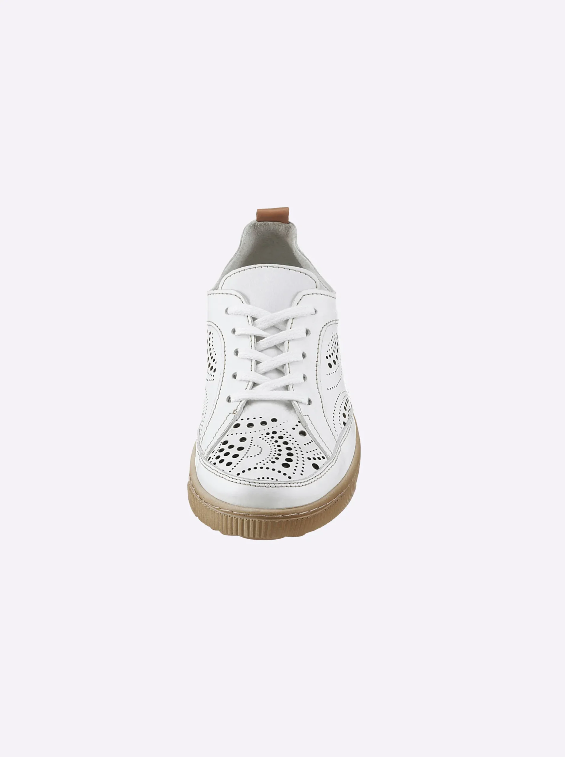 Sneakers & Schnürer|airsoft modern+ Schnürschuh , geeignet für individuelle Einlagen weiß