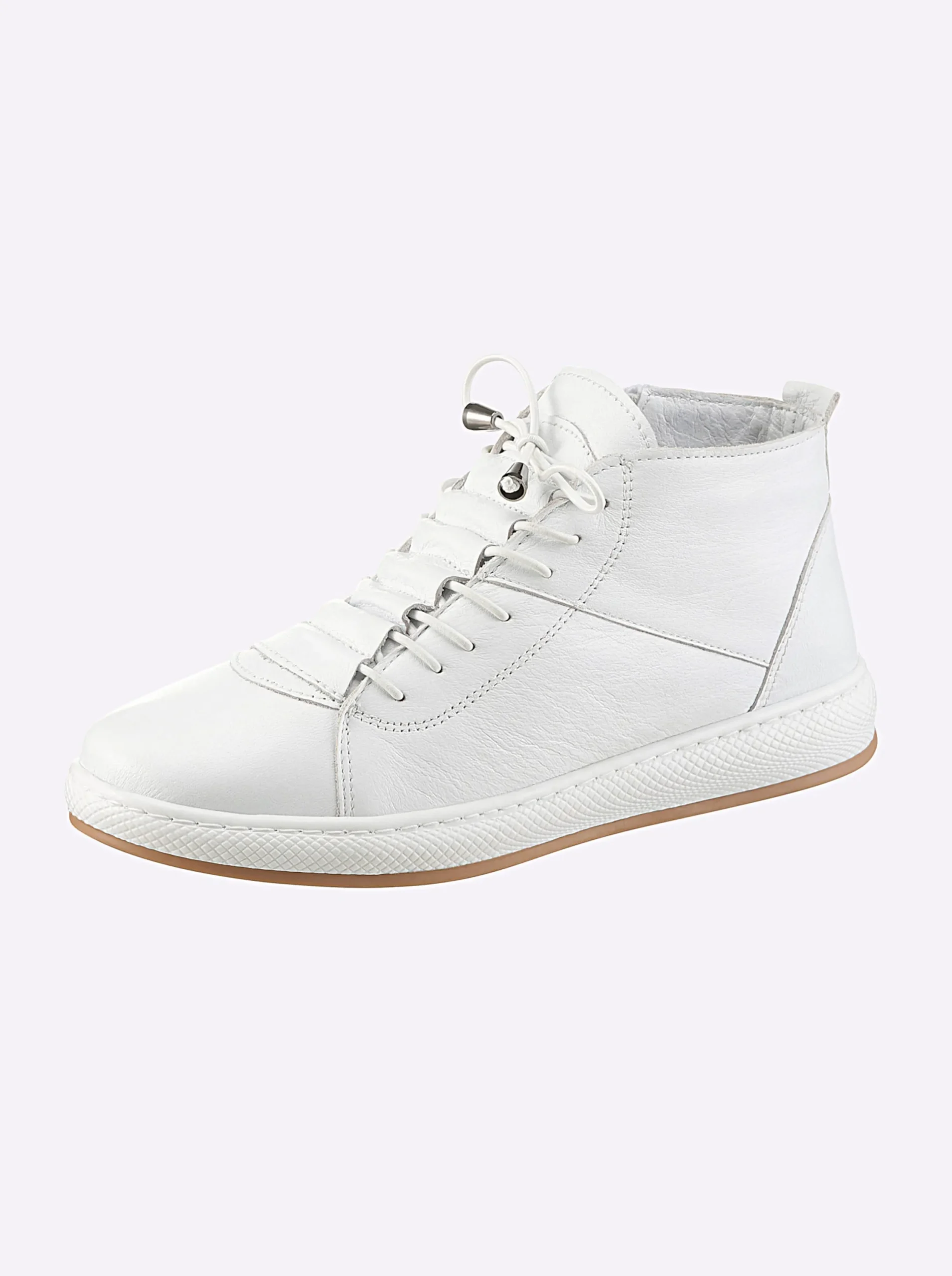Stiefeletten|Stiefel|Andrea Conti Schnürstiefelette weiß