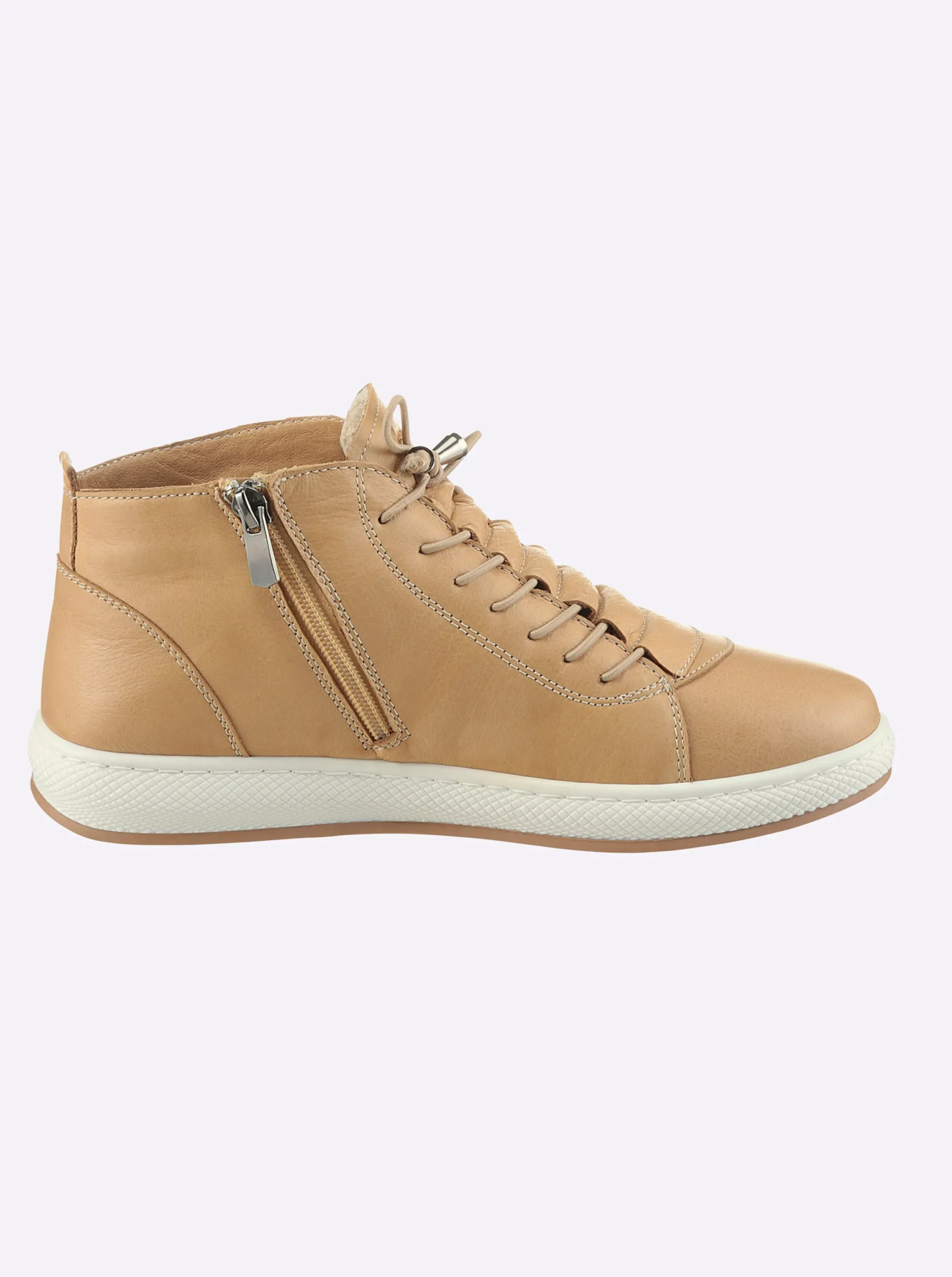 Stiefeletten|Stiefel|Andrea Conti Schnürstiefelette camel