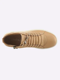 Stiefeletten|Stiefel|Andrea Conti Schnürstiefelette camel