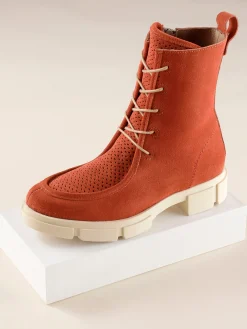 Stiefeletten|Stiefel|heine Schnürstiefelette hummer