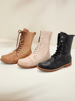 Stiefeletten|Stiefel|Andrea Conti Schnürstiefelette schwarz