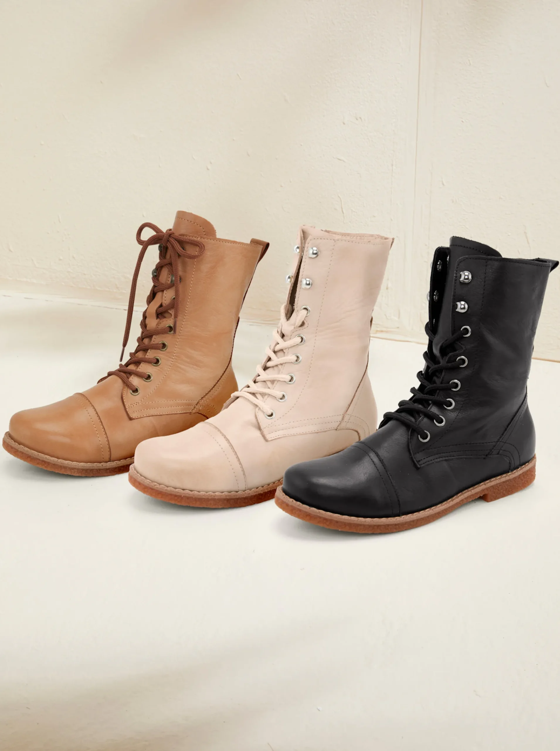Stiefeletten|Stiefel|Andrea Conti Schnürstiefelette schwarz