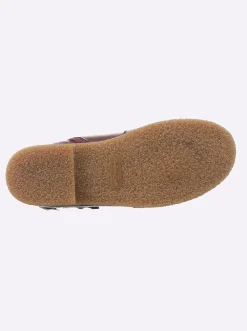 Stiefeletten|Stiefel|Andrea Conti Schnürstiefelette burgund