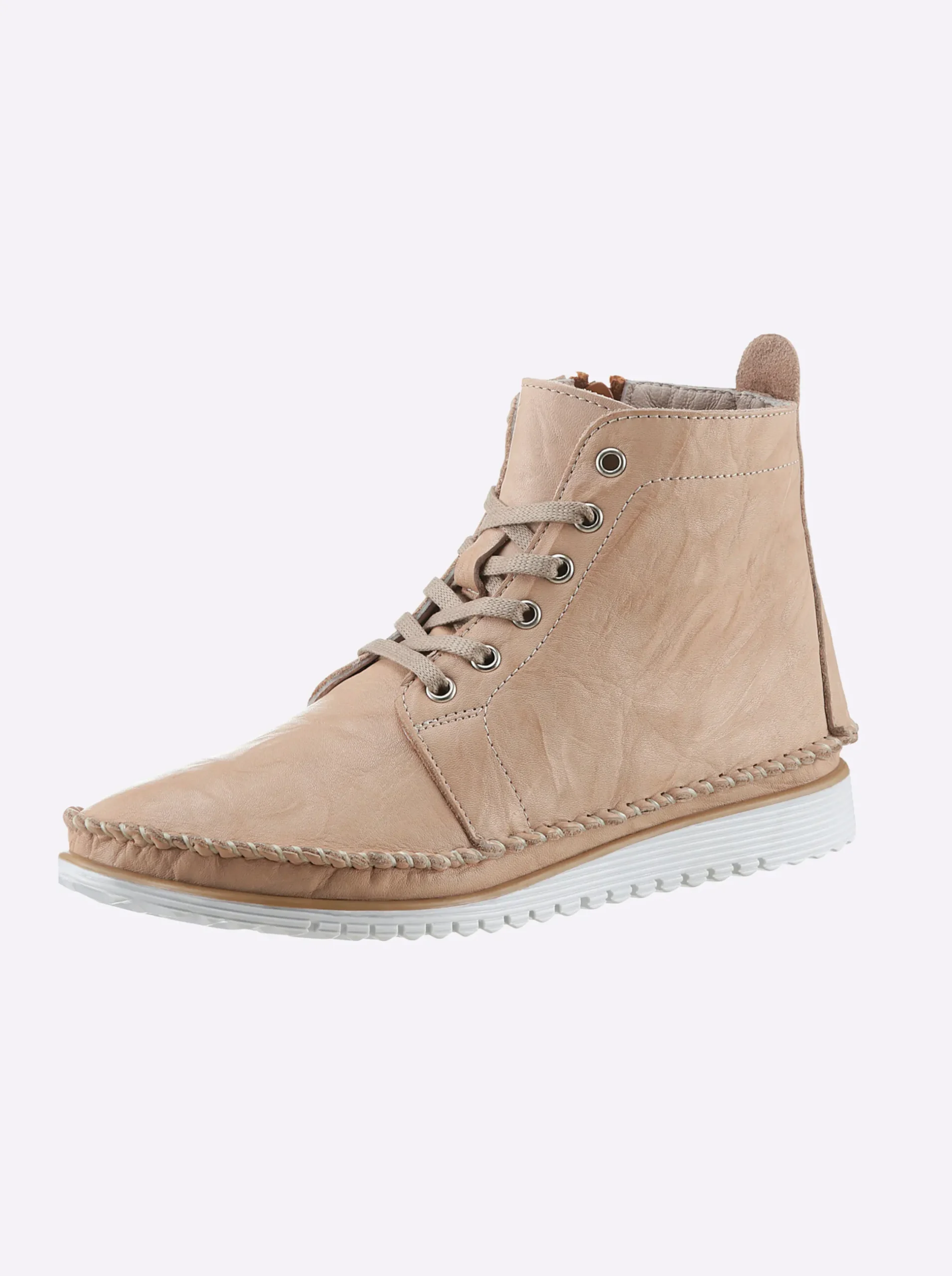 Stiefeletten|Stiefel|Andrea Conti Schnürstiefelette rose