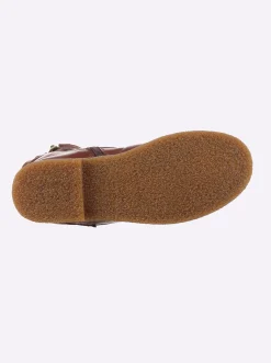 Stiefeletten|Stiefel|Andrea Conti Schnürstiefelette burgund