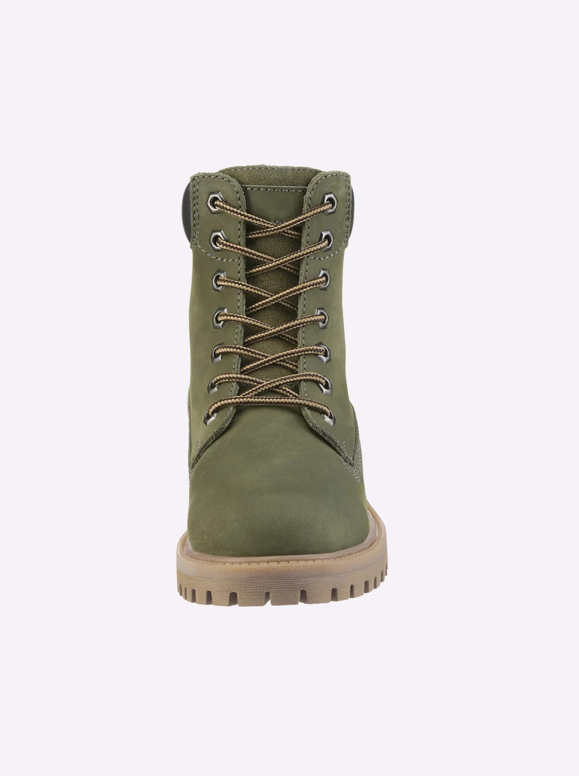 Stiefeletten|Stiefel|heine Schnürstiefelette khaki