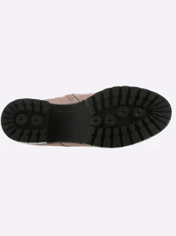 Stiefeletten|Stiefel|heine Schnürstiefelette rose