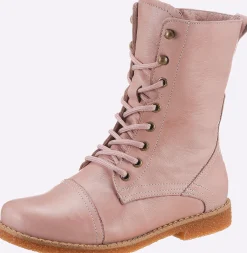 Stiefeletten|Stiefel|Andrea Conti Schnürstiefelette altrosa
