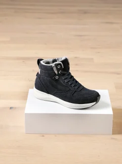 Stiefeletten|Stiefel|heine Schnürstiefelette marine