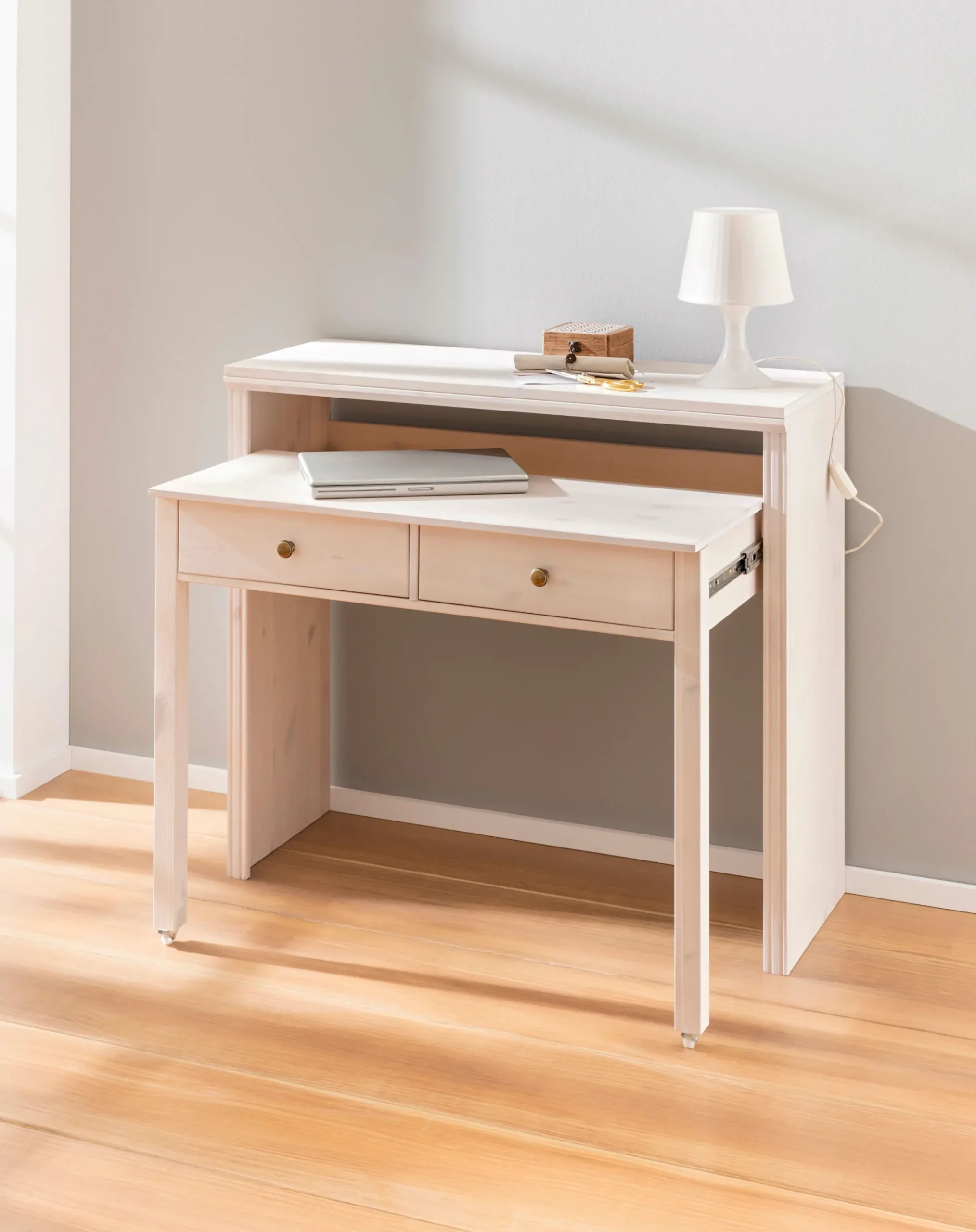 Sekretäre & Schreibtische|heine home Schreibtisch weiß