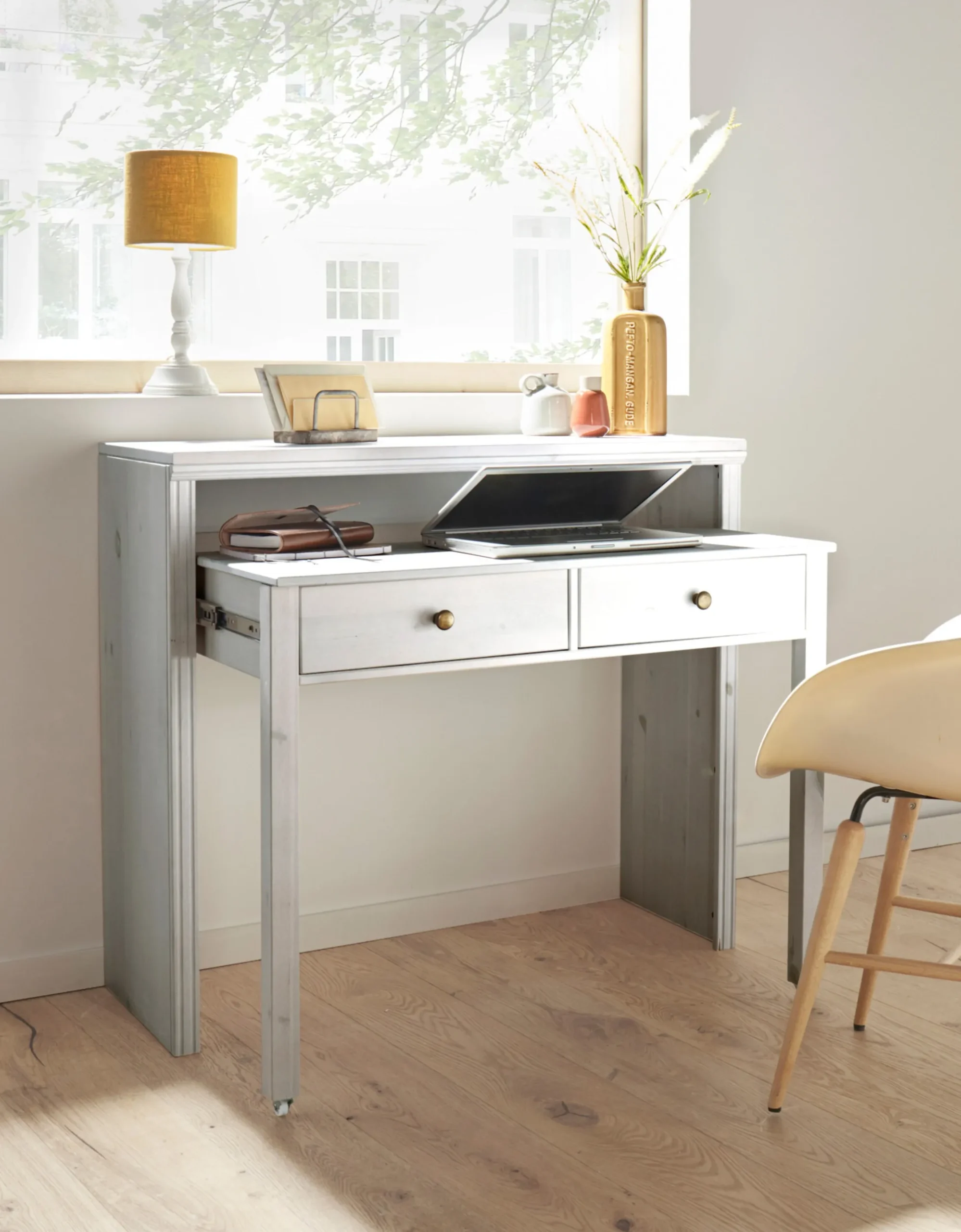 Sekretäre & Schreibtische|heine home Schreibtisch weiß