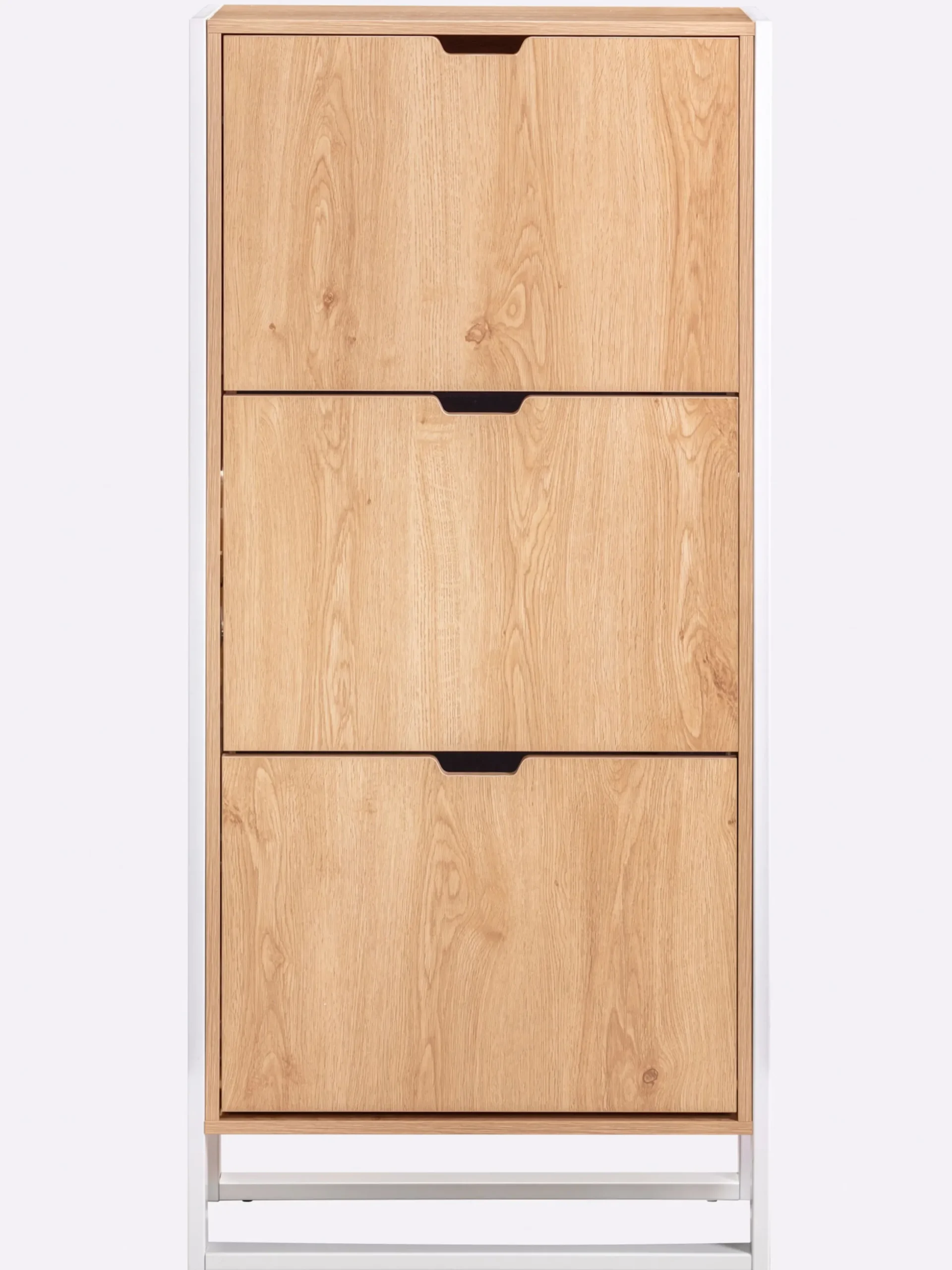 Schuhschränke|heine home Schuhschrank natur-weiß