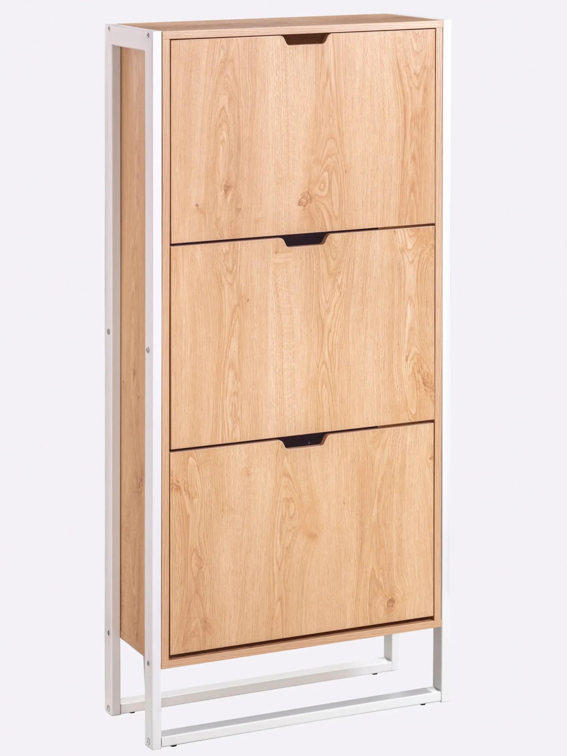 Schuhschränke|heine home Schuhschrank natur-weiß