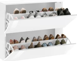 Schuhschränke|INOSIGN Schuhschrank weißhochglanz