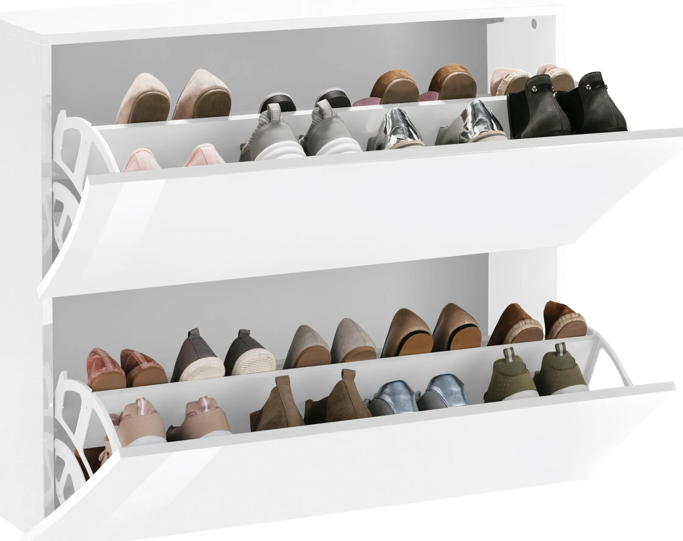 Schuhschränke|INOSIGN Schuhschrank weißhochglanz